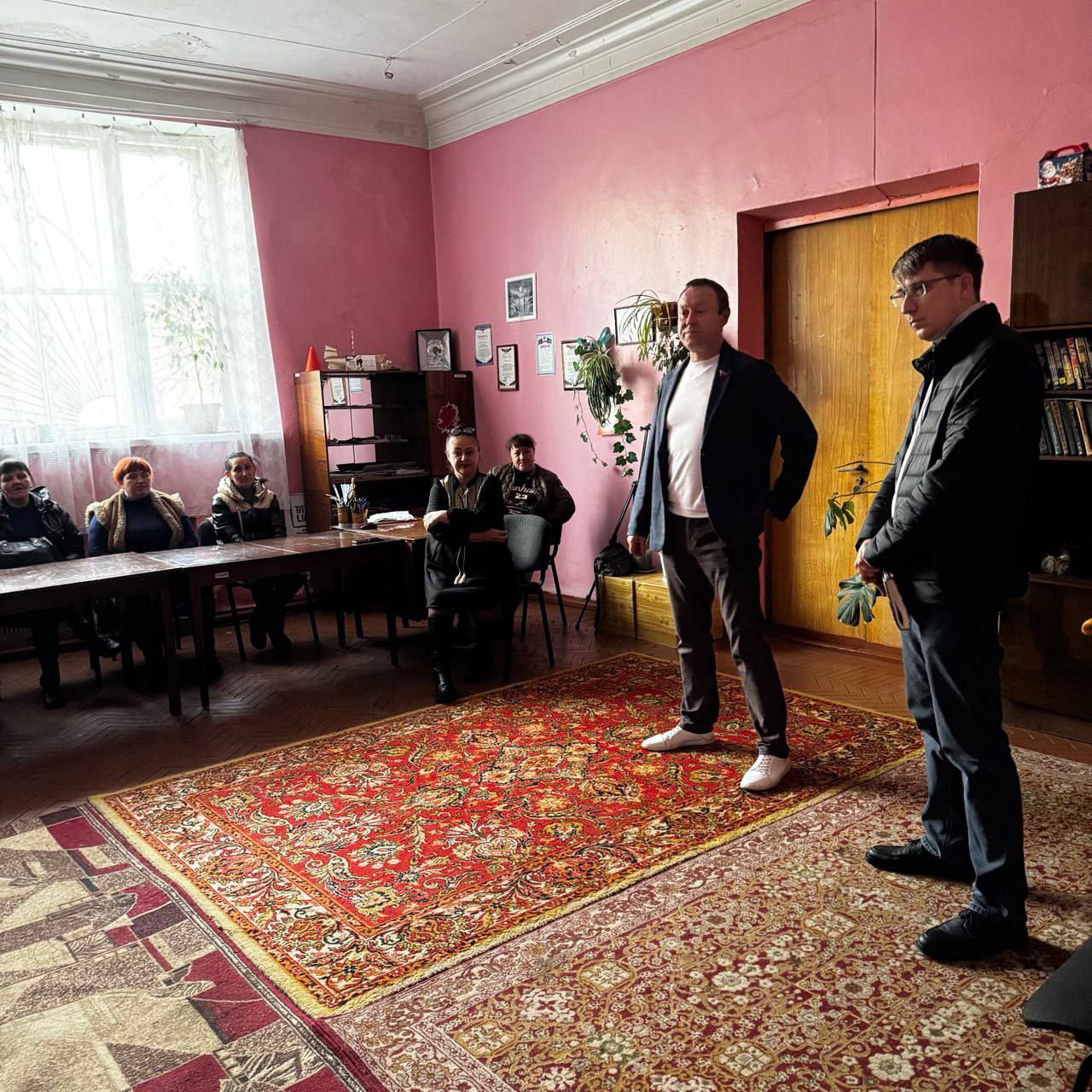 Встреча с депутатом Эдуардом Полепкиным .