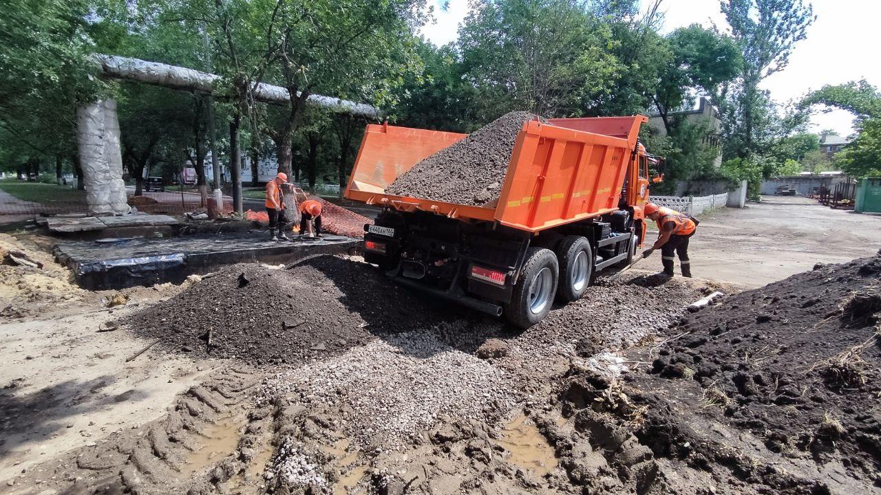 Кузбасс завершает ремонт на объектах теплоснабжения в Горловке.