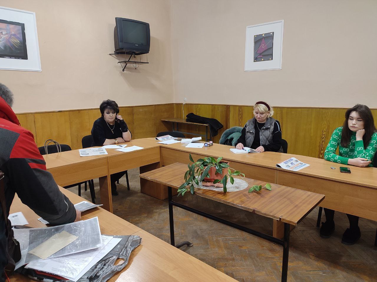 Встреча с депутатом Неллей Якуненко .