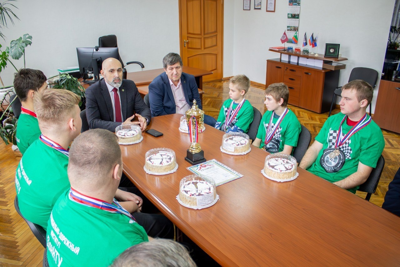 Встреча с командой Картинг-центра АДИ.