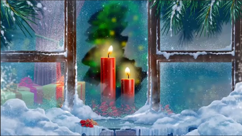 Юные горловчане из школы № 5 благодарят Кузбасс за новогодние подарки.