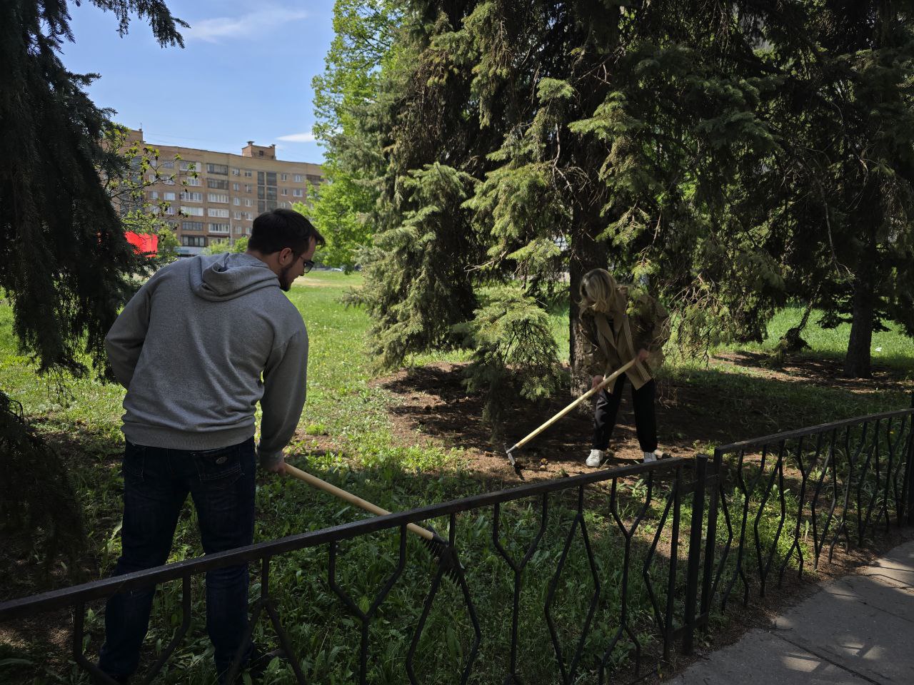 Зелёный субботник в Горловке.