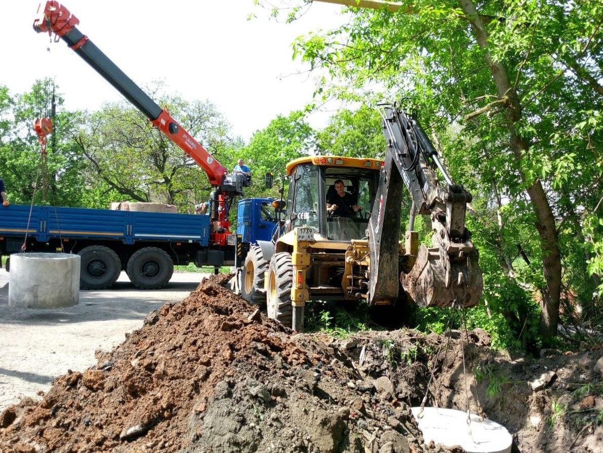 Специалисты заменили более 1000 метров водопроводных сетей в Горловке.