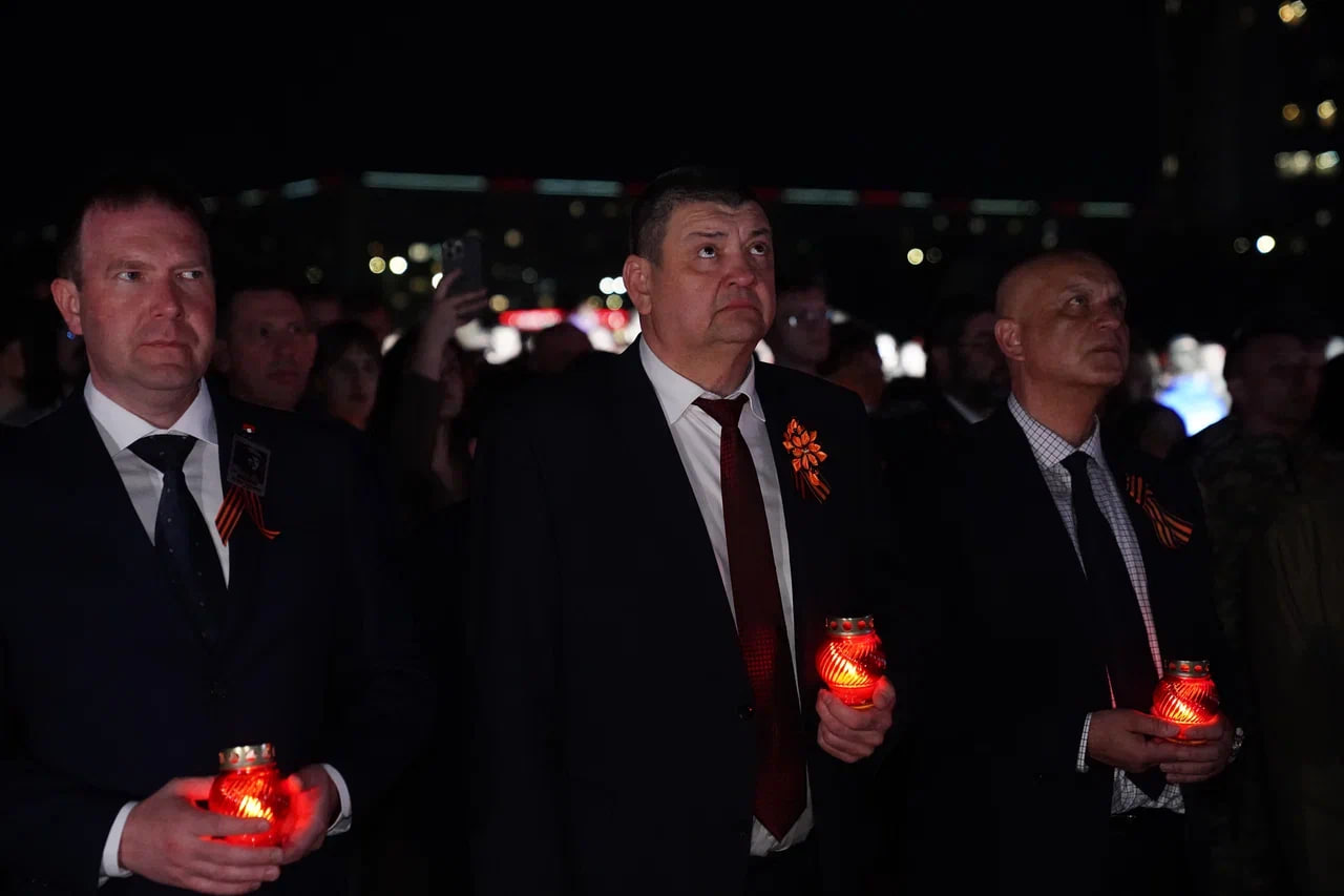 Иван Приходько присоединился к акции «Свеча памяти» в Кузбассе.