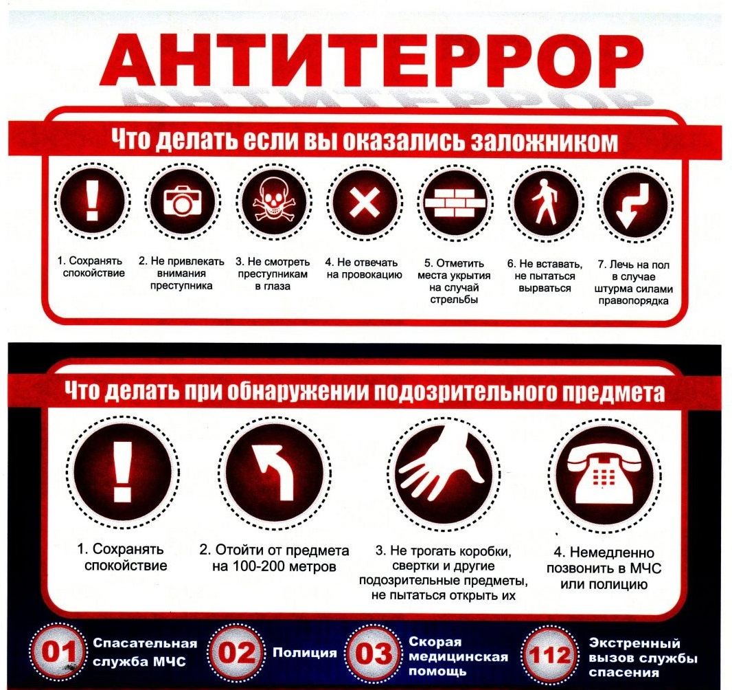 Памятка «Что такое антитеррористическая безопасность».
