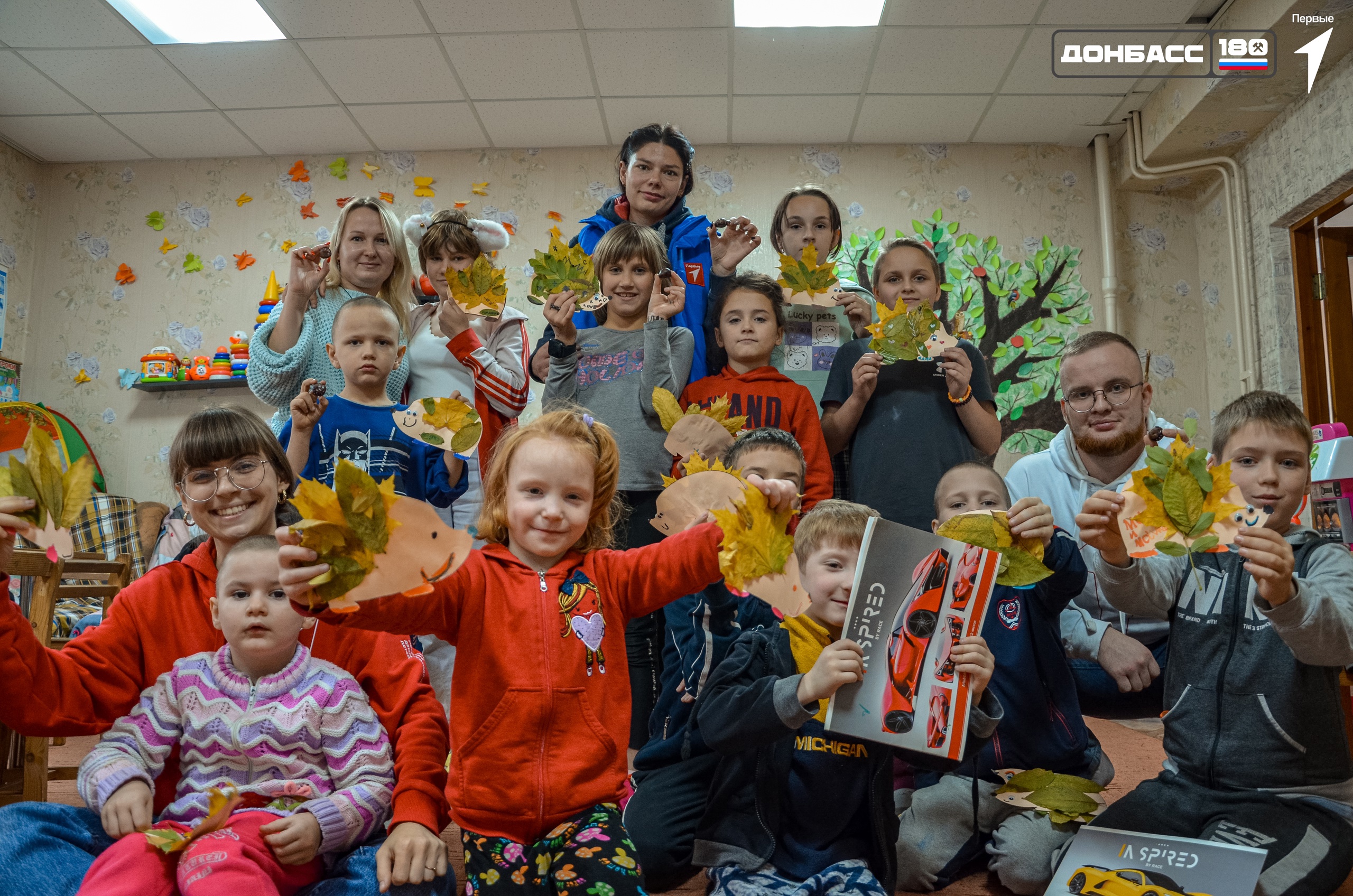 Первые Горловки посетили Детский социальный центр.