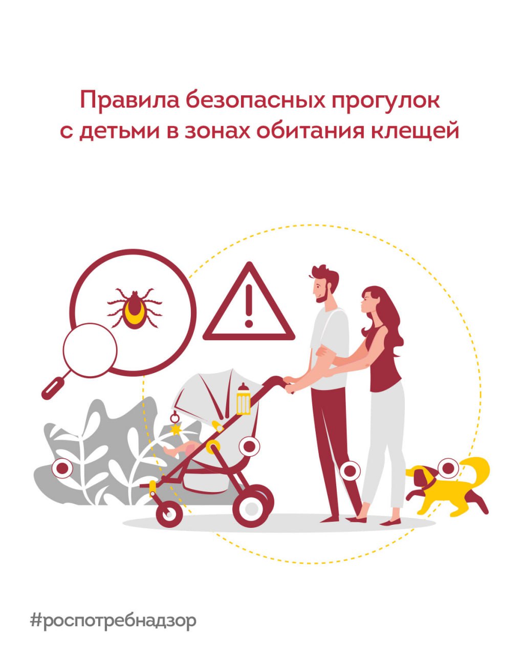 Как защитить детей от укусов клещей во время прогулок?.