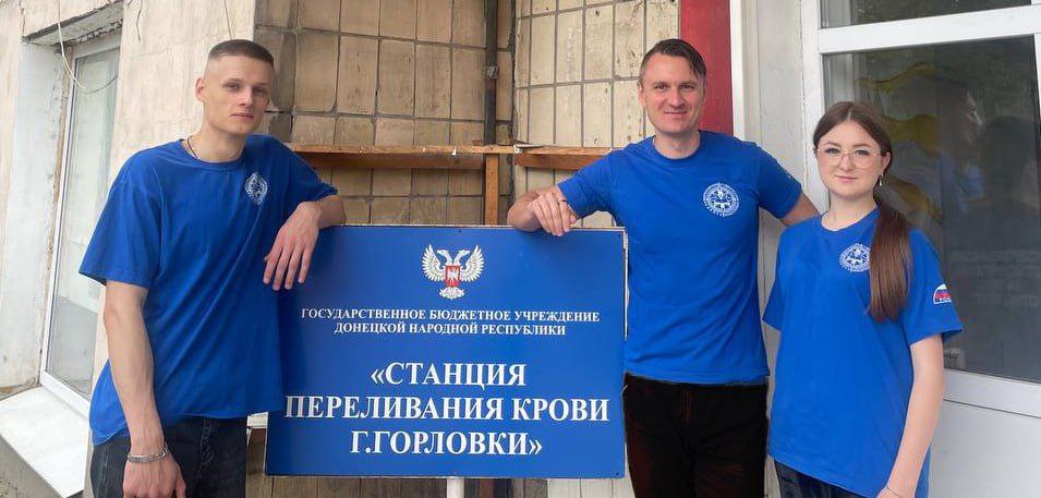 Студенты АДИ ДонНТУ приняли участие в донации.