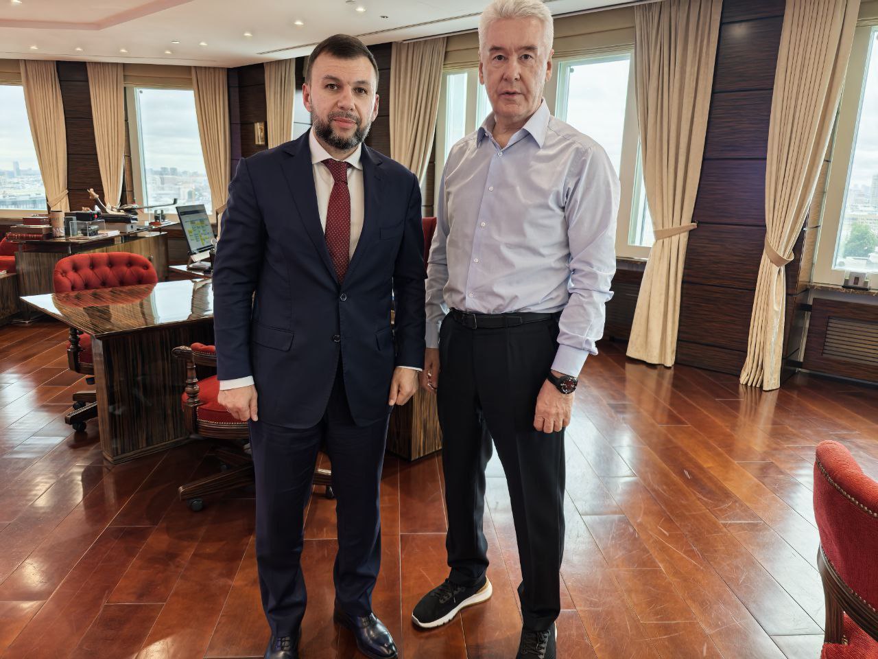О поддержке шефов-регионов в вопросах восстановления Донбасса.