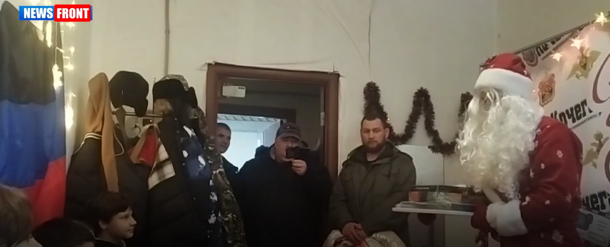 При поддержке Кемеровской области в Горловке реализуется акция «Письмо Деду Морозу».