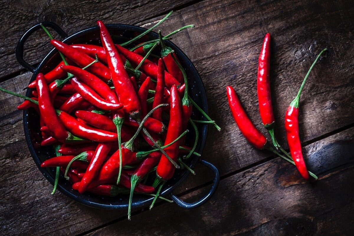 Вкусные и полезные специи: перец чили.