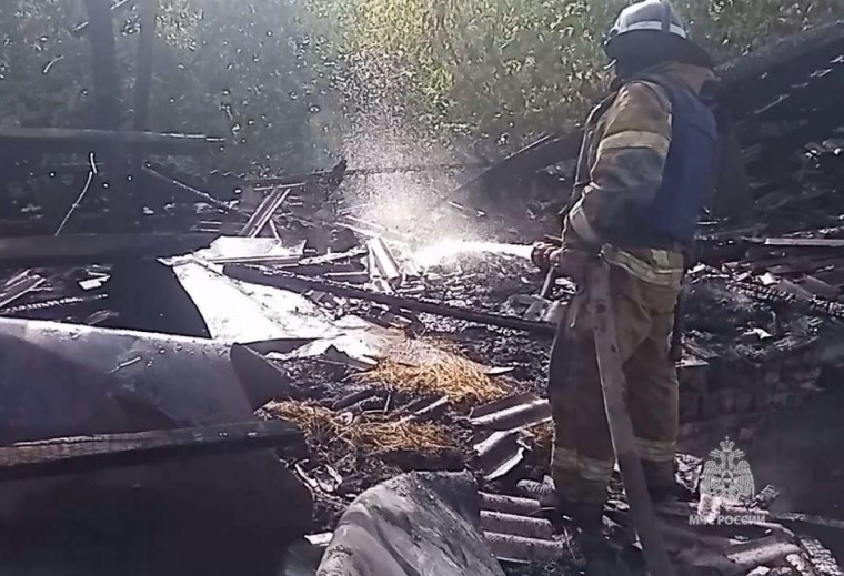 Огнеборцы МЧС России ликвидировали пожар в Горловке. Огнеборцы МЧС России ликвидировали пожар в Горловке.