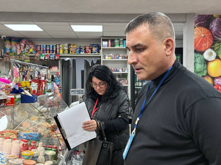 Активисты Народного контроля осуществили повторную проверку ряда магазинов Горловки.